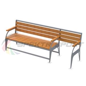 Купить Скамья с местом для коляски в Звенигороде 