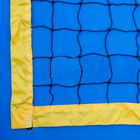 Купить Сетка для пляжного волейбола, обшитая с 4-х сторон, Д 2,2 мм в Звенигороде 