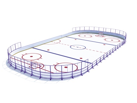 Купить Хоккейная коробка SP К 200 в Звенигороде 