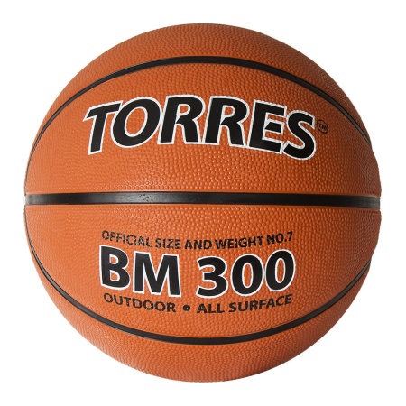 Купить Мяч баскетбольный  "TORRES BM300" р.3  в Звенигороде 