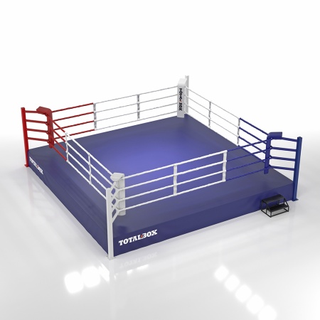 Купить Ринг боксерский Totalbox на помосте 0,5 м, 5х5м, 4х4м в Звенигороде 
