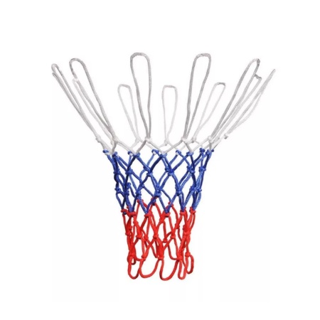 Купить Сетка баскетбольная, Д 3,5 мм, «Триколор», цветная в Звенигороде 
