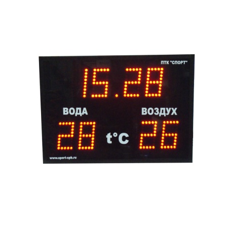Купить Часы-термометр СТ1.13-2t для бассейна в Звенигороде 