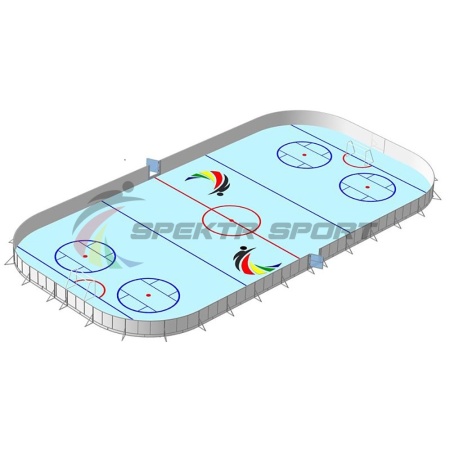 Купить Хоккейная коробка, борта фанера 12 мм, 30×15 в Звенигороде 
