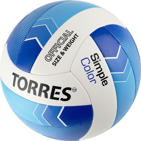 Купить Мяч волейбольный Torres Simple Color любительский р.5 в Звенигороде 